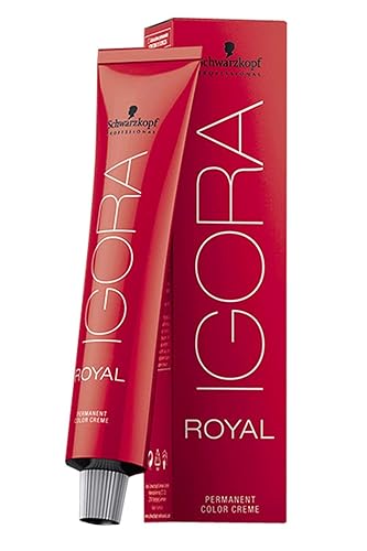 Schwarzkopf Professional Igora Royal - Coloración permanente en crema, 5-4, castaño claro beige, 2.1onzas (60g)