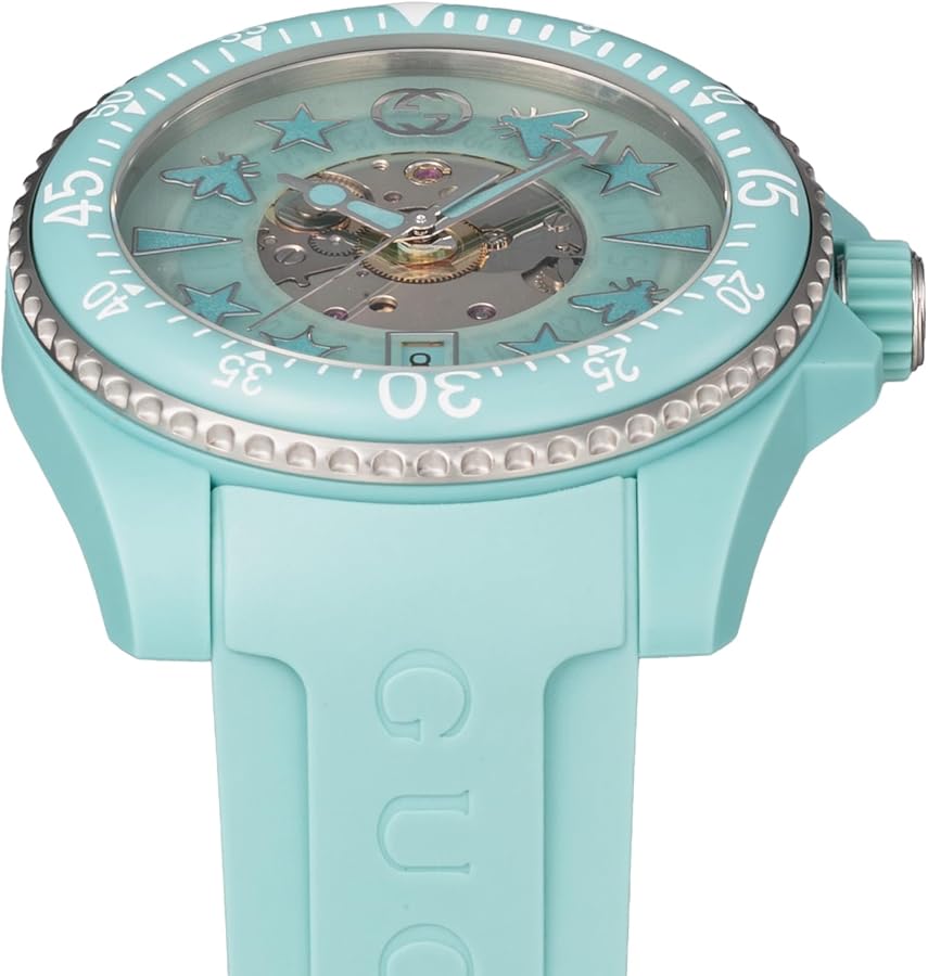 Amazon.co.jp: [GUCCI(グッチ)] 腕時計 DIVE ダイブ ブルー 文字盤