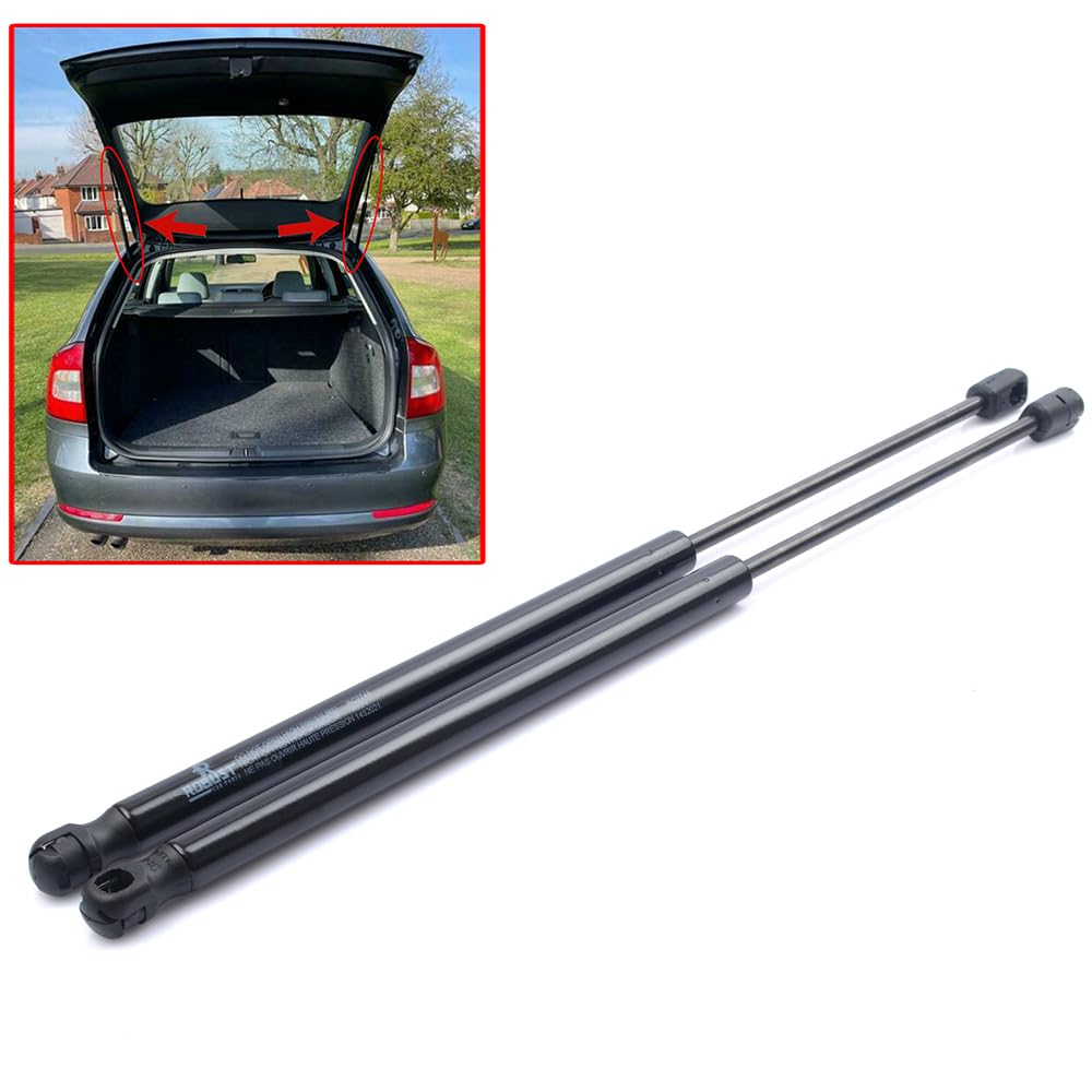 GEAREVER 2 X Gas Springs For Skoda Octavia III Estate 5E5 2013-20215 E9827851F 5E9827851A (Left + Right