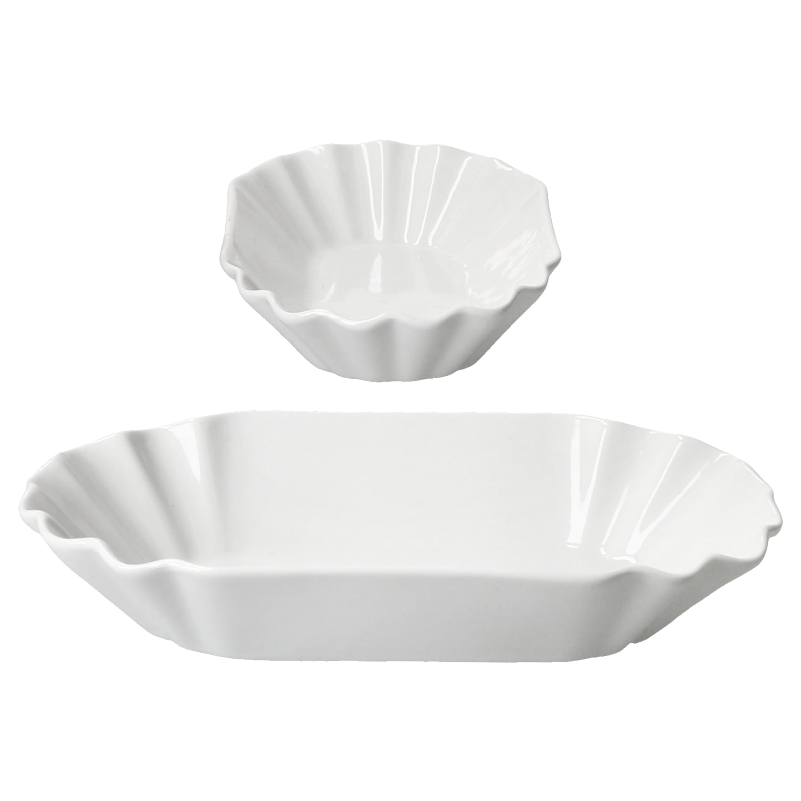 Patatine Fritte Increspate Dorate Con La Spezia In Ciotola Bianca Della - Foto 2