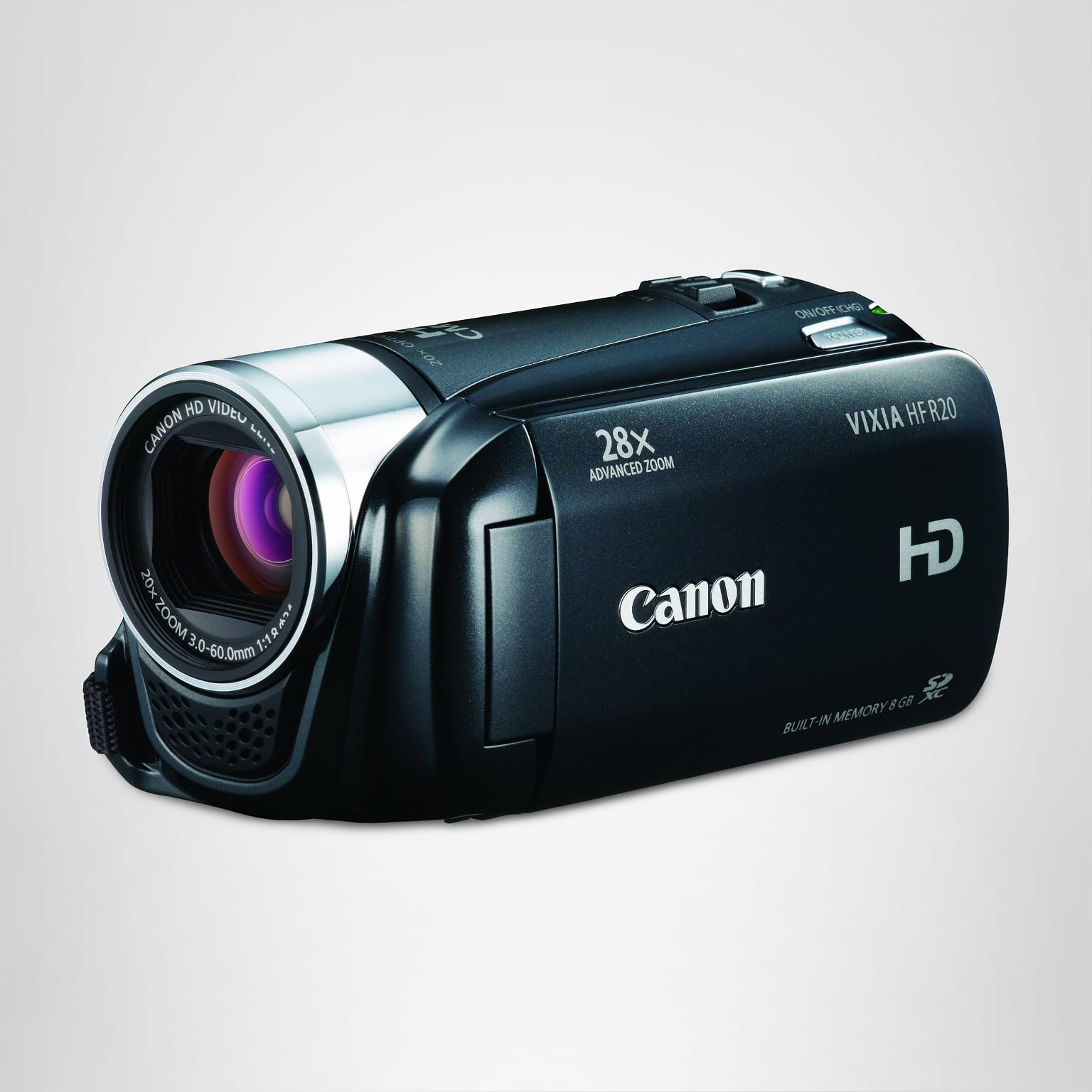 Amazon.com: Canon VIXIA HF R20 Full HD Camcorder with 8GB Internal