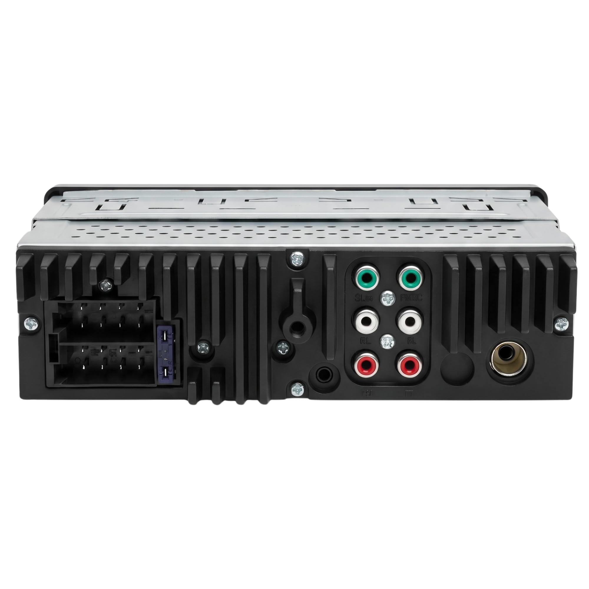 JBL Celebrity 350 Autoradio 1 DIN Bluetooth USB AUX AM FM RDS per Auto | Potenza max 4x50W, Bluetooth 6.0, sintonizzatore AM FM RDS, uscita RCA 6 canali 4V, 20Hz-20kHz, misure 178x50x87mm, microfono