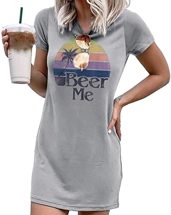 Beer me t shirt dress Outlet