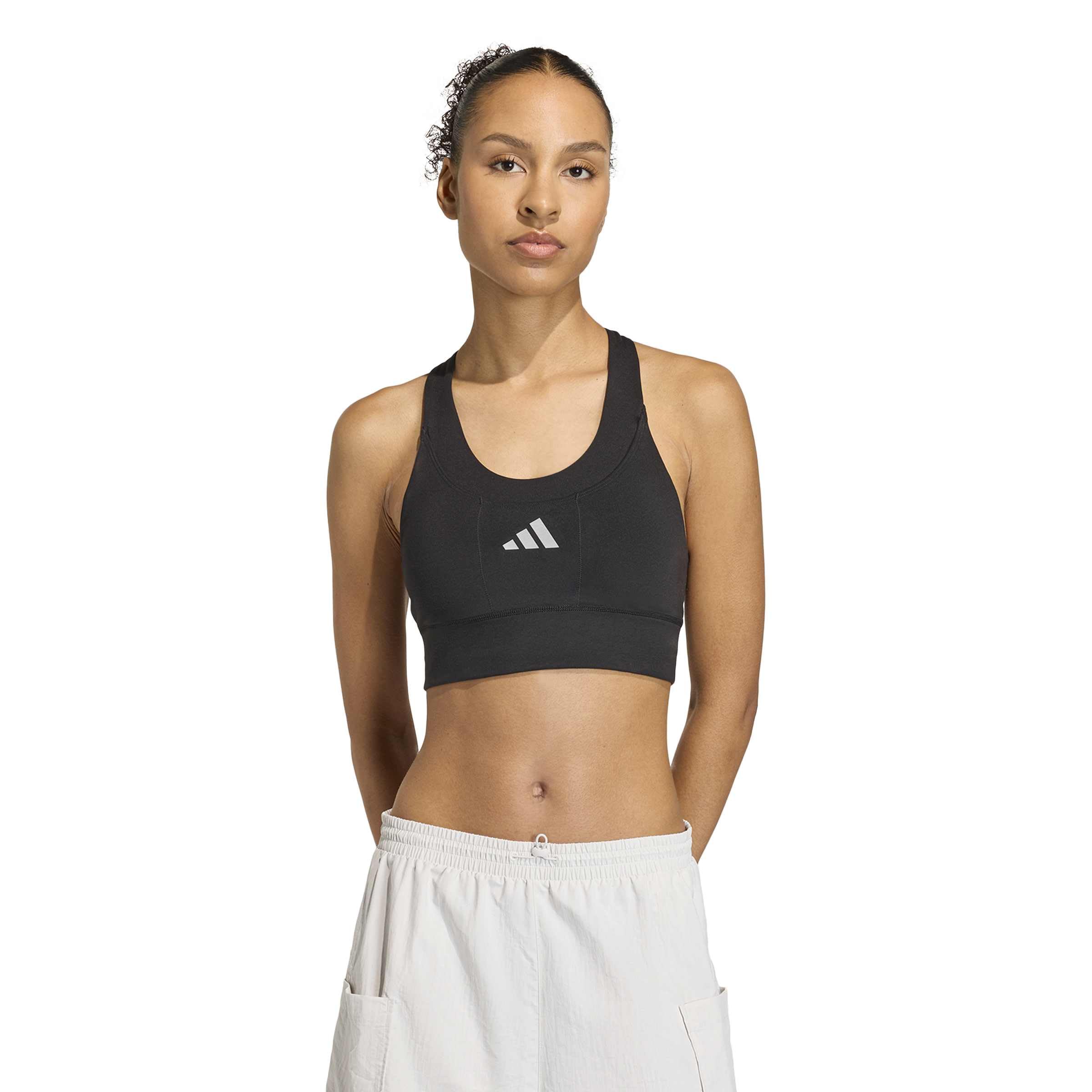 adidas Women's Brassière de Running Poche adi365 Maintien Moyen