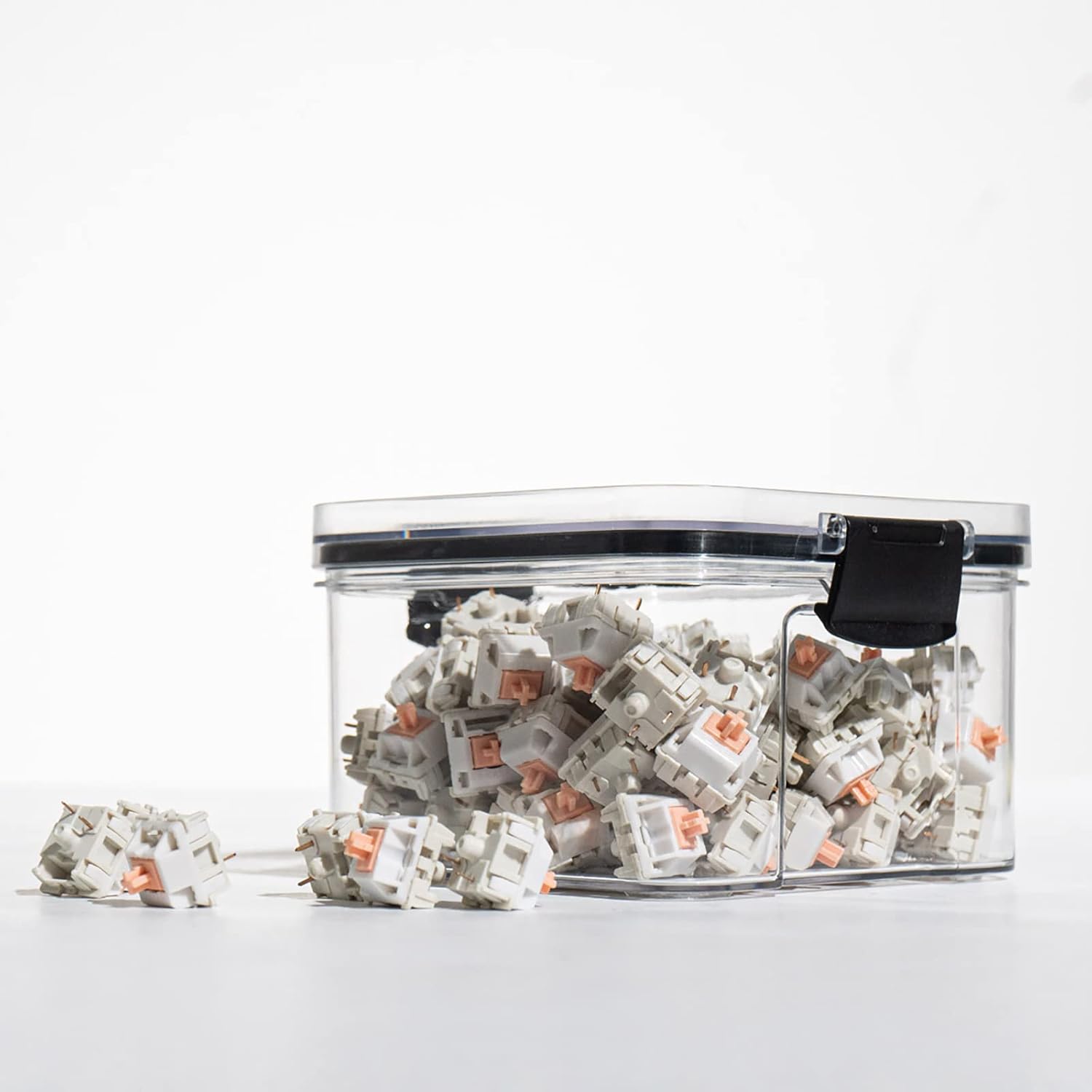 Buy Switch Storage Mechanical Keyboard Switch Can Keycaps Sealed Can