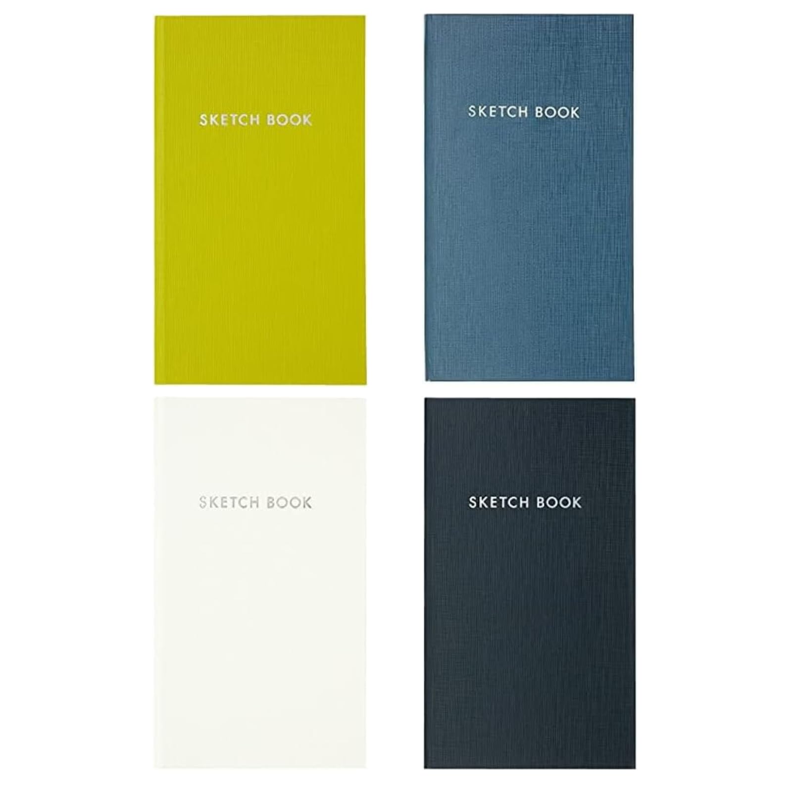 Kokuyo Sketch Field Notebook 3mm Grid Set of 4 Colors 40 Sheets Japan