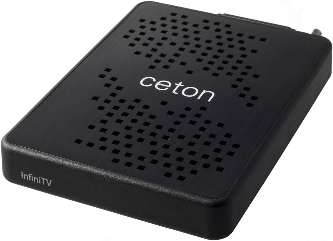 Ceton InfiniTV 4 USB - 4-channel External Cable TV Tuner Device for CableCARD