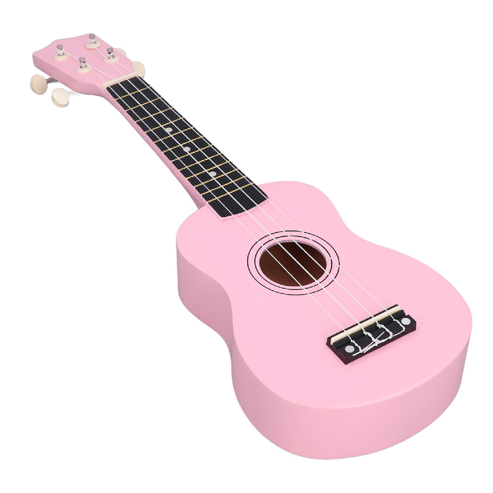 Ukelele para Niños, Guitarra Infantil de Tilo de 21,3 Pulgadas, Miniguitarra con Cuatro Cuerdas para Niños Principiantes, Regalo para Pequeños