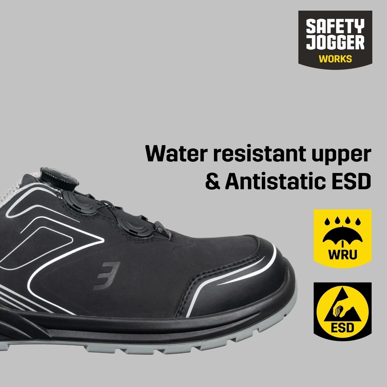 SAFETY JOGGER Calzado de Seguridad Industrial Señoras y señores - CADORS3TLS - Zapatos de Seguridad, Zapatos Protectores