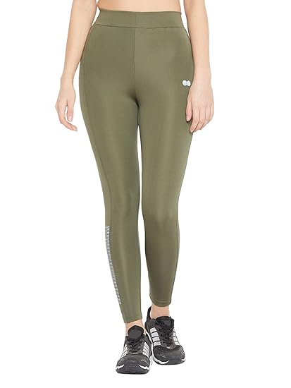Women's Polyester Activewear Ankle Length Tights