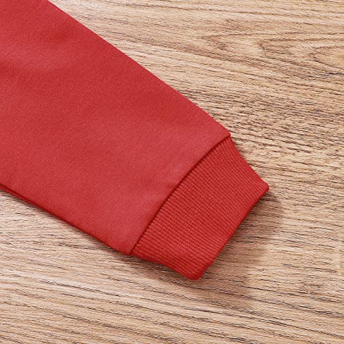 Toddler Boys Girls Christmas Sweatshirt Pullover Baby Crewneck Long Sleeve Xmas Shirts Letter Sweater4