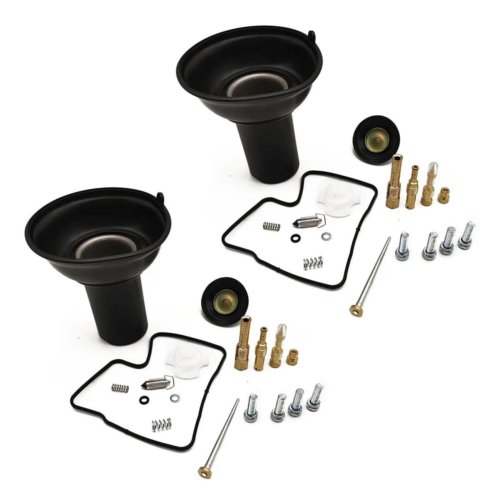 Kit Di Riparazione Carburatore Moto Per Steed Shadow VT VLX 600 1994-2003 Revisione Con Guarnizione, Membrana E O-ring Carburatore Kit Di Riparazione(2 set)