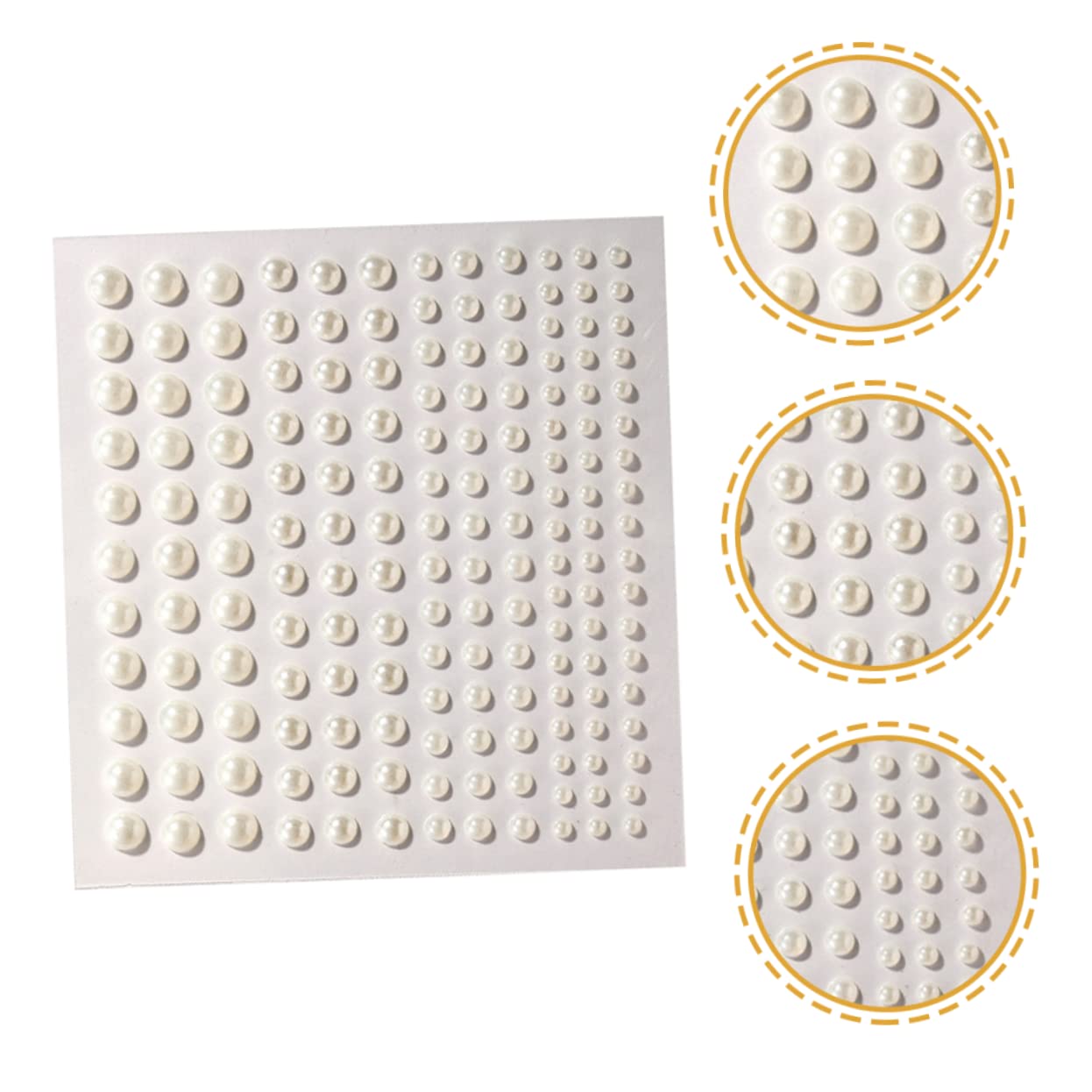 POPETPOP 4 Set Di Adesivi Per Trucco Autoadesivi Gemme Decorative Per Unghie Viso Eventi Temporanei 12 Fogli * 4