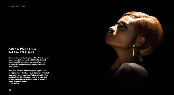 Black Hollywood: Reimagining Iconic Movie Moments (Photography Coffee Table Book, Perfect Gift for Classic Hollywood Movie Lovers)