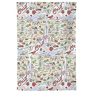 Fishkiss16x24ohiomaptowelis100microfiberwaffleweavehelpyouexploreindetailoursuperabsorbentsoftmachinewashablestatemaptowelisstainwrinkleresistant Urban Country Home Decor Fish kiss 16×24 ohio map towel is 100 microfiber waffle weave help you explore in detailour super absorbent soft machine washable state map towel is stain wrinkle resistant urban country home decor
