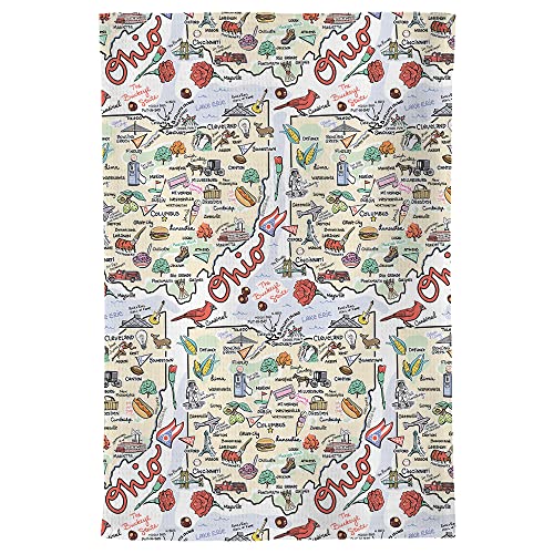 Fishkiss16x24ohiomaptowelis100microfiberwaffleweavehelpyouexploreindetailoursuperabsorbentsoftmachinewashablestatemaptowelisstainwrinkleresistant Urban Country Home Decor Fish kiss 16×24 ohio map towel is 100 microfiber waffle weave help you explore in detailour super absorbent soft machine washable state map towel is stain wrinkle resistant urban country home decor