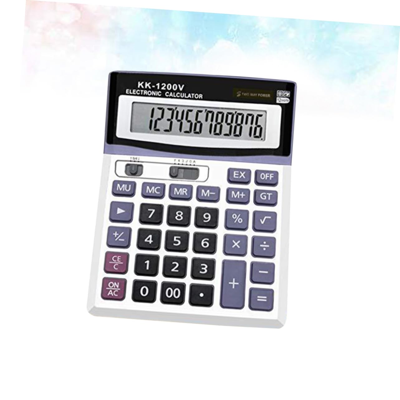 DOITOOL 2 Piezas Computadora Solar energía Solar calculadora