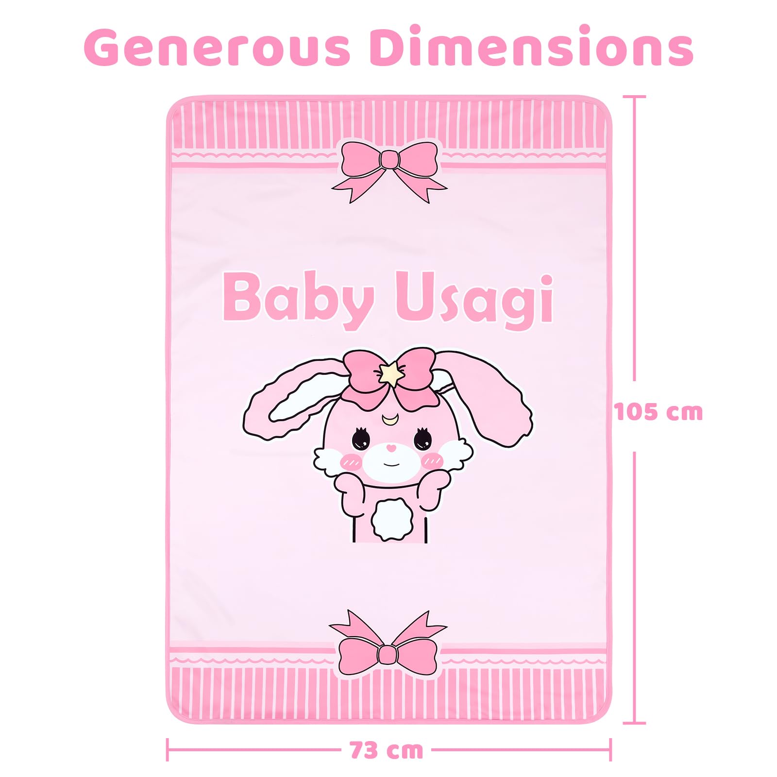 LittleForBig Pañales reutilizables para bebés Usagi lavables sedosos para adultos