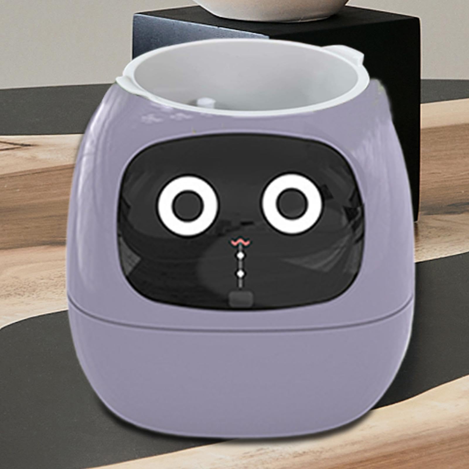 Smart Plant Pot - Adorabile fioriera automatizzata per interni | compagno di piante interattivo, vaso intelligente per piante da interno con funzioni automatizzate, seguace delle piante