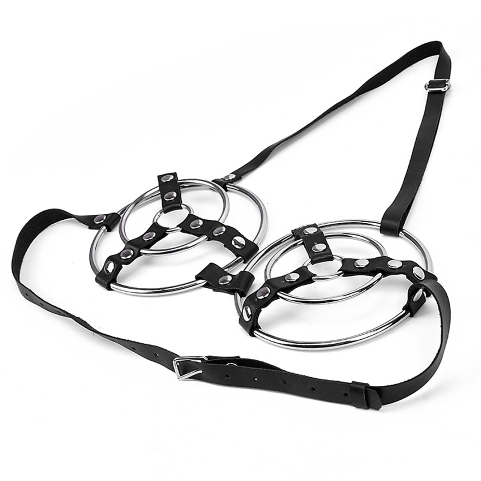 Joeysut Unisex Black Bondage Sexy Lingerie Sm Flirting Leather Sexy Lingerie Sexy Lingerie Role Play Sexy Lingerie For Training