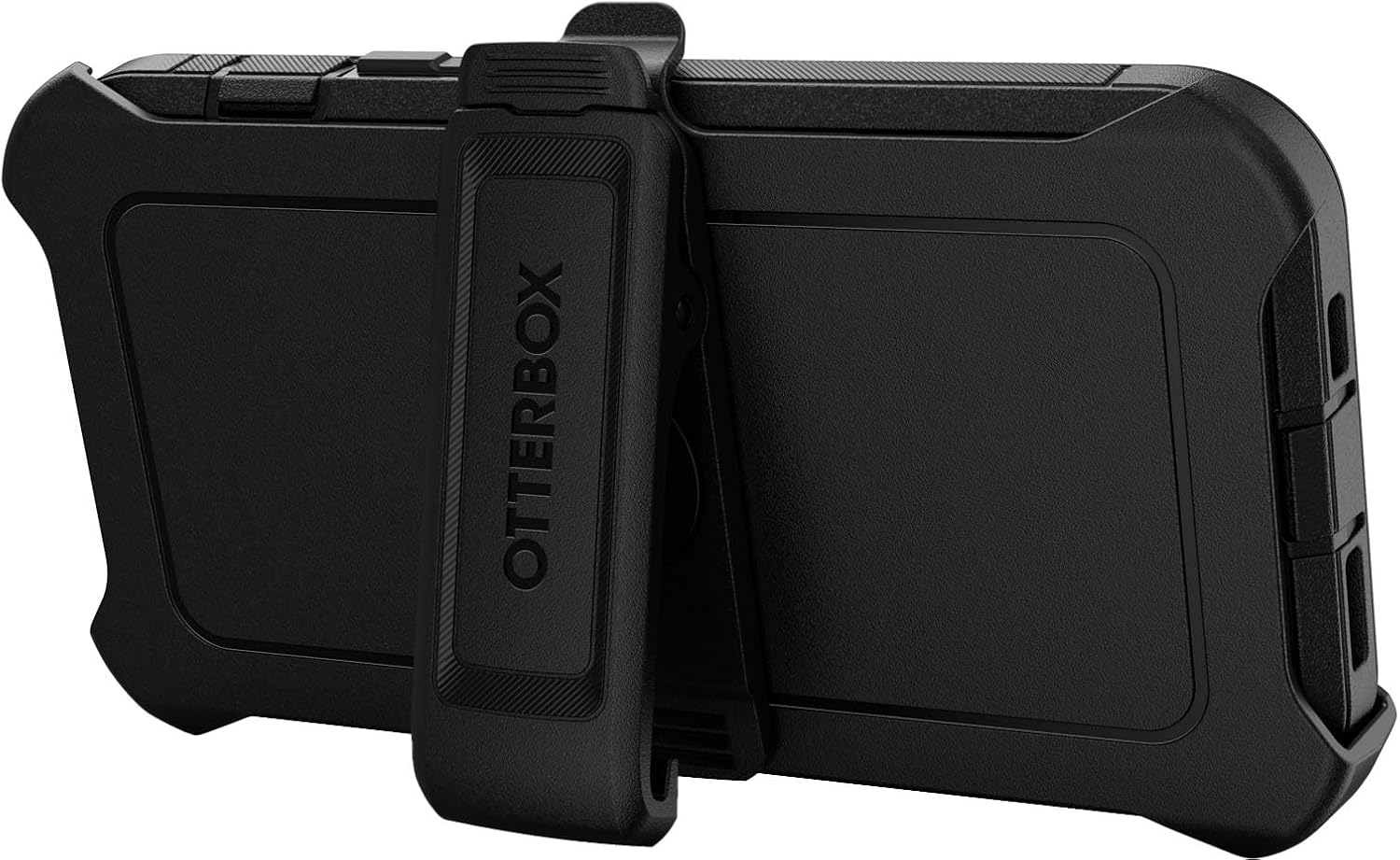 OtterBox iPhone 15, iPhone 14, and iPhone 13 Defender Series Pro Case - Black, screenless, Rugged & Durable, with Port Protection, Includes Holster Clip Kickstand - Image 6