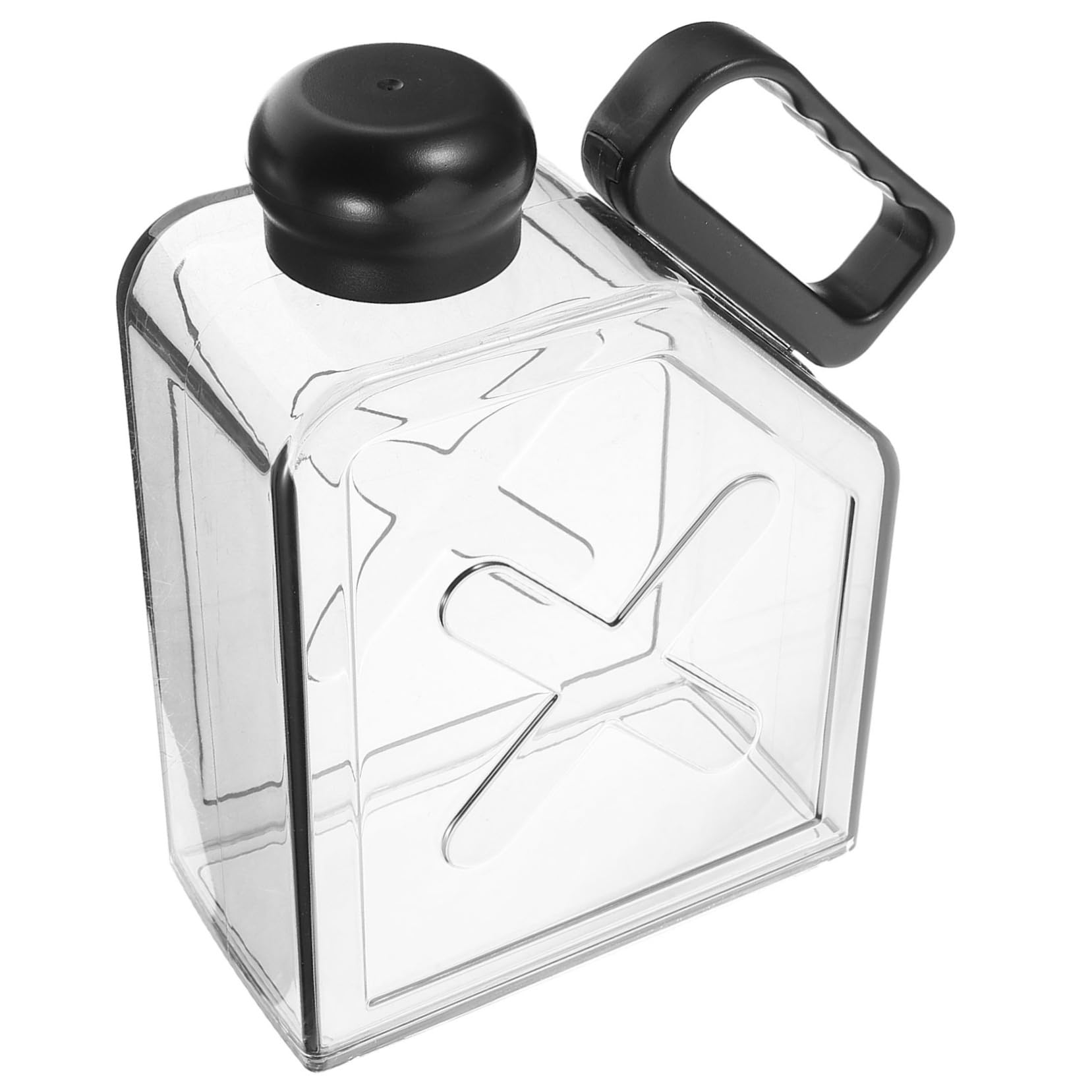 Gourde de sport plate Toddmomy bouteille étanche pour trajets quotidiens et randonnée