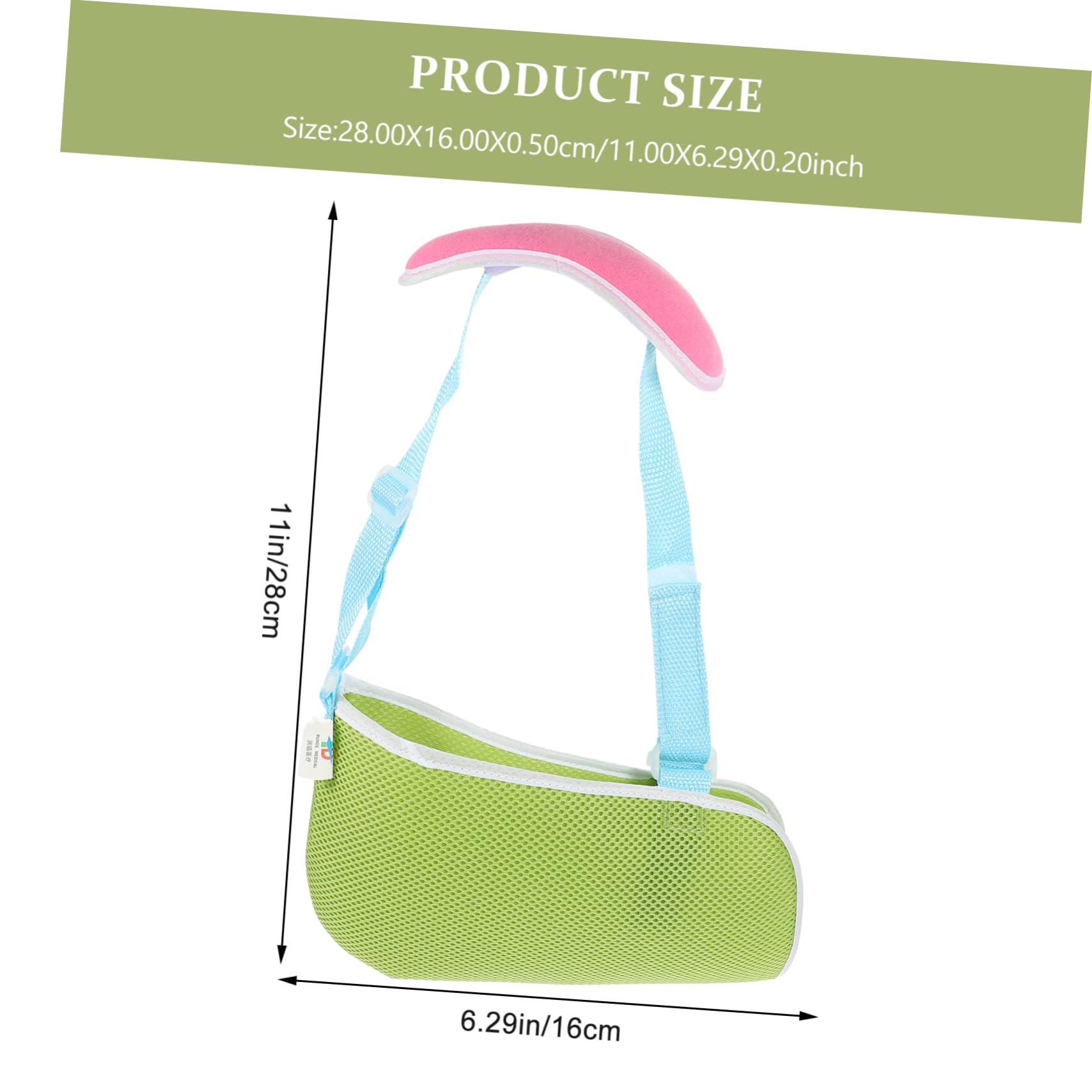 Ipetboom Arm Sling for Shoulder Forearm Support Brace Toddler Arm Sling Fractured Wrist Elbow Supporter Comfortable Design Random