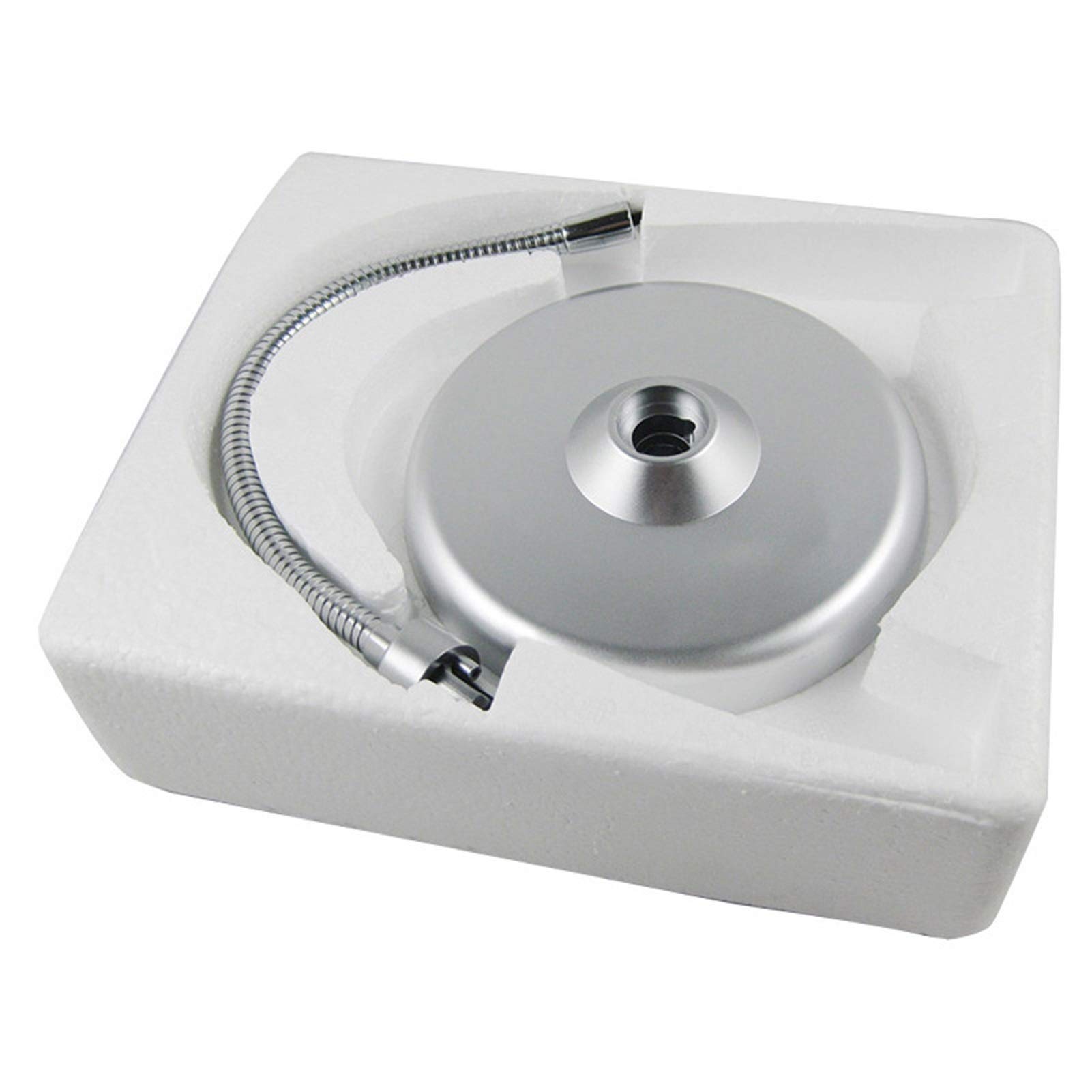 Lupa de sobremesa de Alta Gama con luz LED de Gran tamaño (130 mm), Tubo metálico Flexible Que se Puede Doblar.