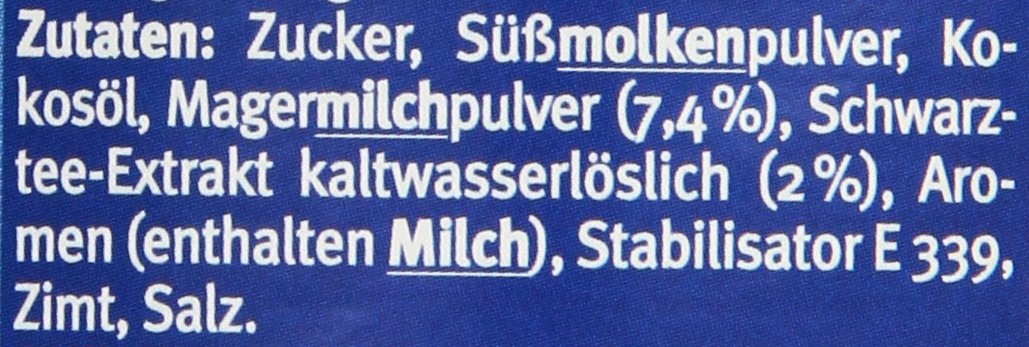 KRÜGER Chai Latte Classic India Typ Vanille Zimt, 6er Pack (6 x 450g)