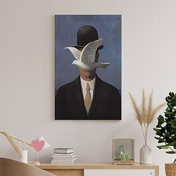 Amazon.co.jp: ルネ・マグリット シュルレアリスムの画家 山高帽