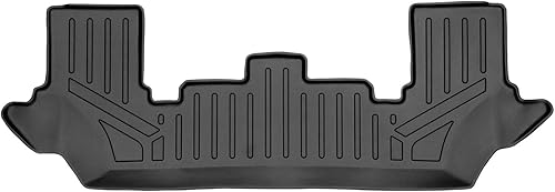 SMARTLINER Alfombrillas de piso personalizadas para todo tipo de clima, forro de tercera fila compatibles con Ford Explorer 2020-2023