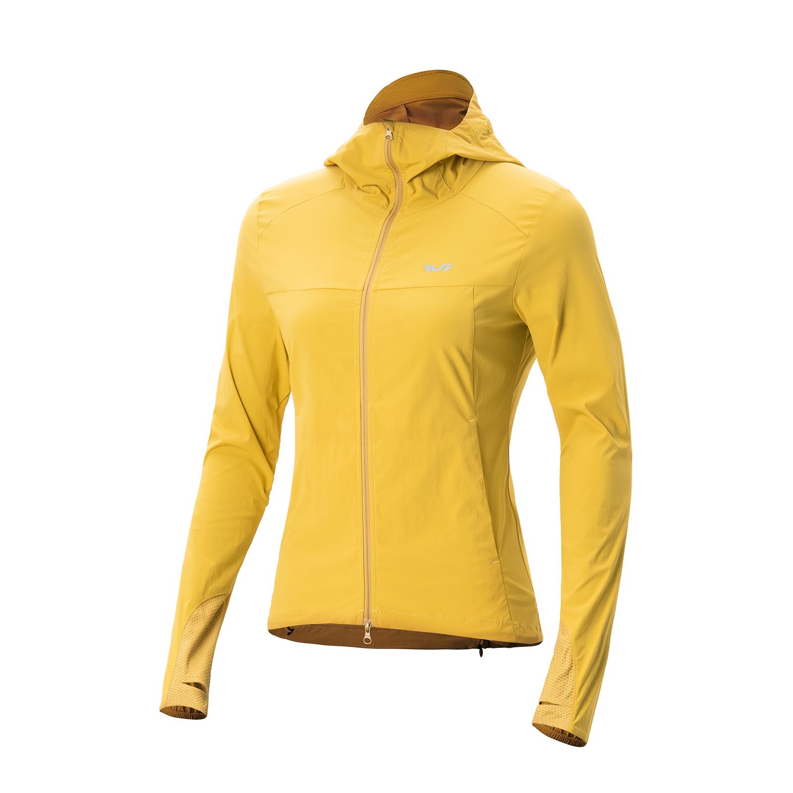 ROCKBROS Chaqueta de Ciclismo para Mujer Transpirable Protección UV, Chaqueta Cortavientos y de Secado Rápido para Senderismo Running y Actividades al Aire Libre