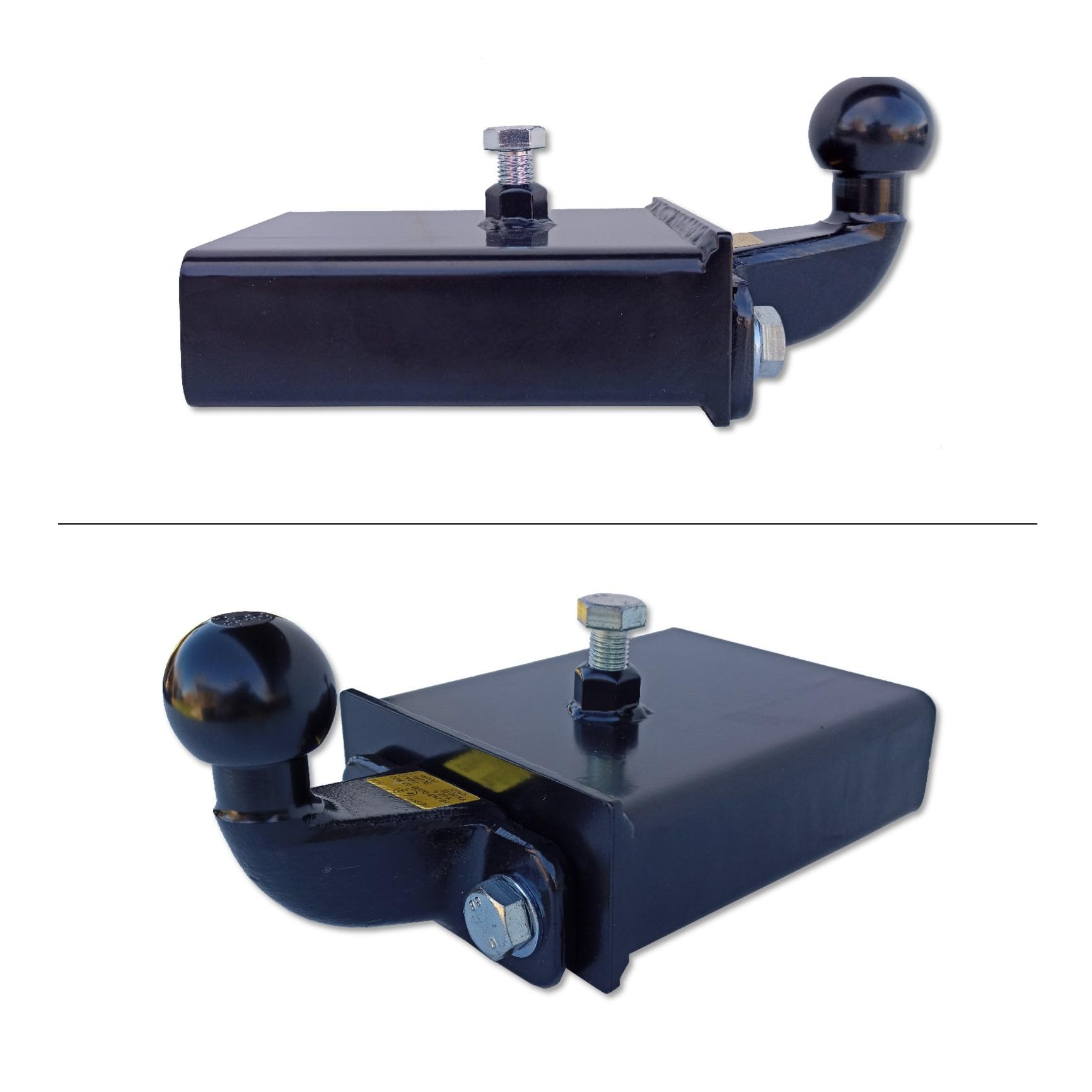 AHK Anhängerkupplung für Stapler Gabelzinken (mit Flanschkugel)