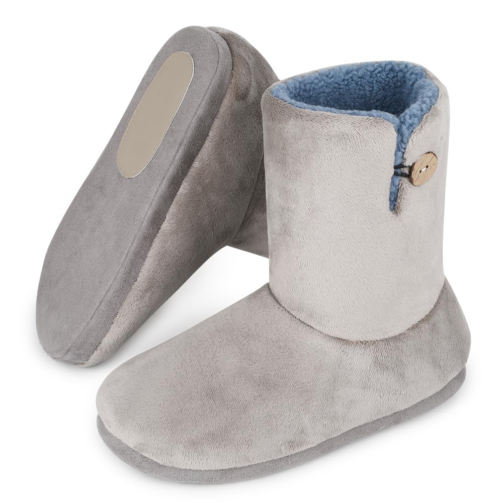 【24%OFF+50%OFF】【1,240円】 YAKIDA 男女兼用 防寒 裏起毛 厚底 低反発 モコモコ ルームシューズ