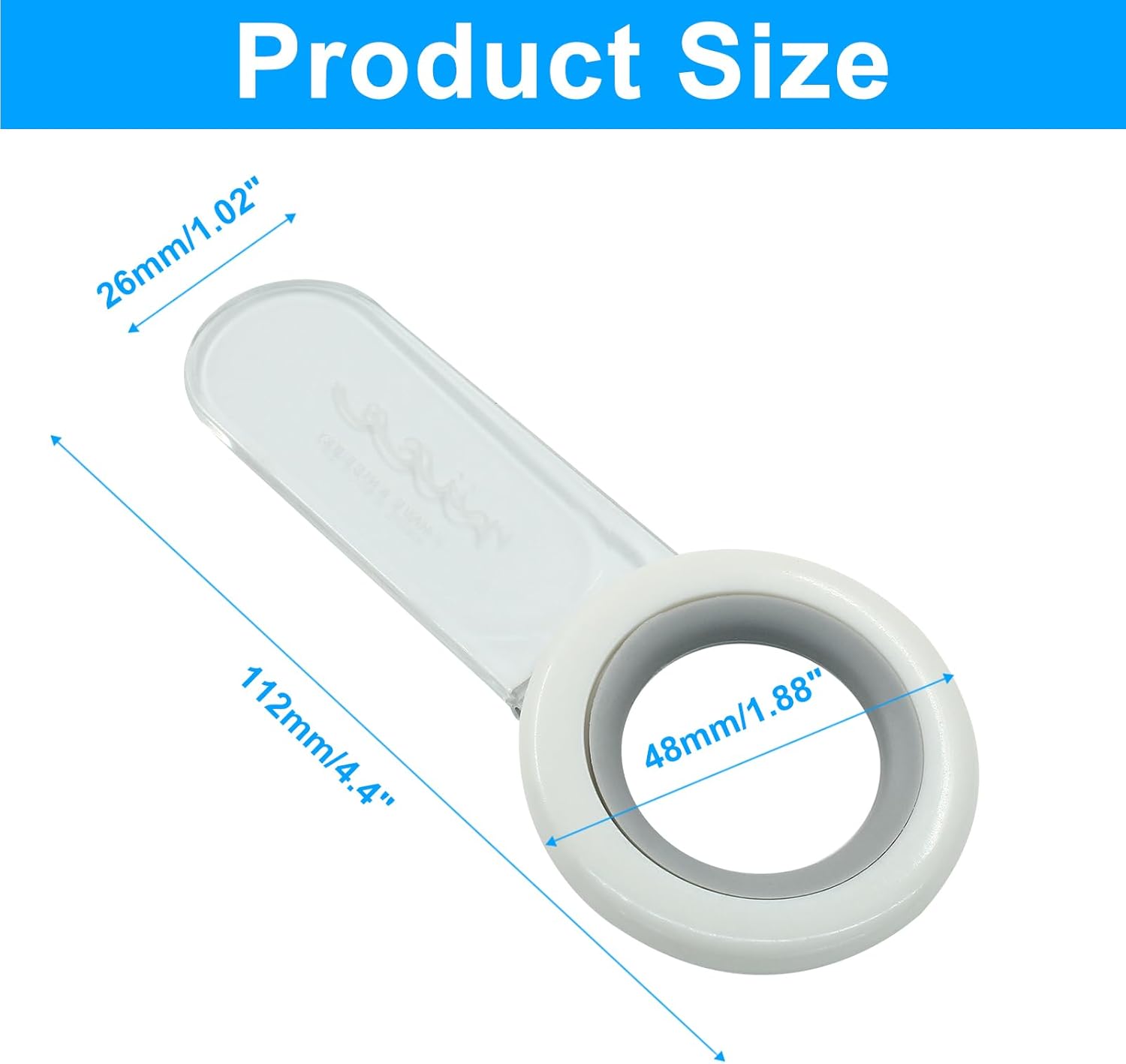 2 Pack Toilet Lid Lifter Toilet Lid Handle, Toilet Seat Lifter Handle Toilet Cover Lifter Handle for Avoiding Touching Toilet Lid