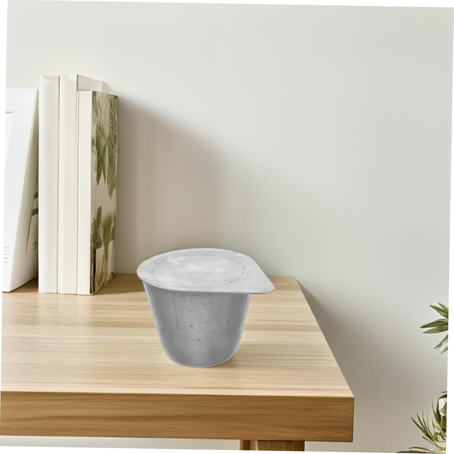 HOODANCOS Nickel Crucible with Lid Metal Melting Cup for Chemical Experiments Lab Use and Thermal Analysis Prevents Evaporation Easy to Clean Durable Design