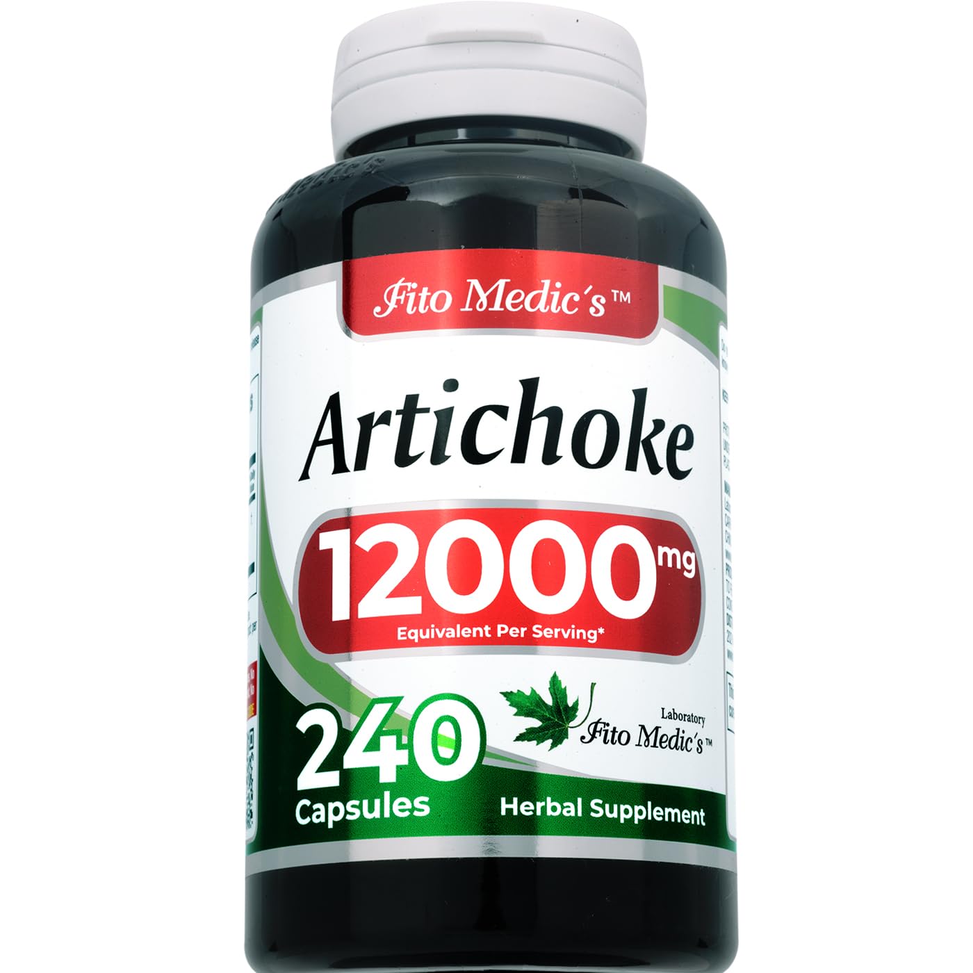 FITO MEDIC'S Artichoke Capsules 240 Count | Alcachofa Supplement — Amazon image 2