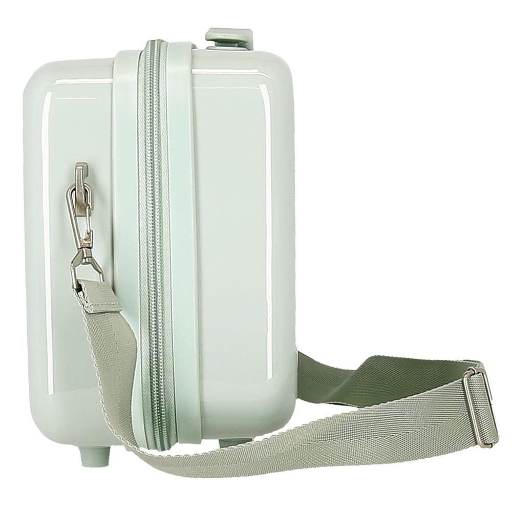 Disney Strong Spirit Neceser Adaptable con Bandolera Verde 29x21x15 cms Rígido ABS 9,14L 0,6 kgs
