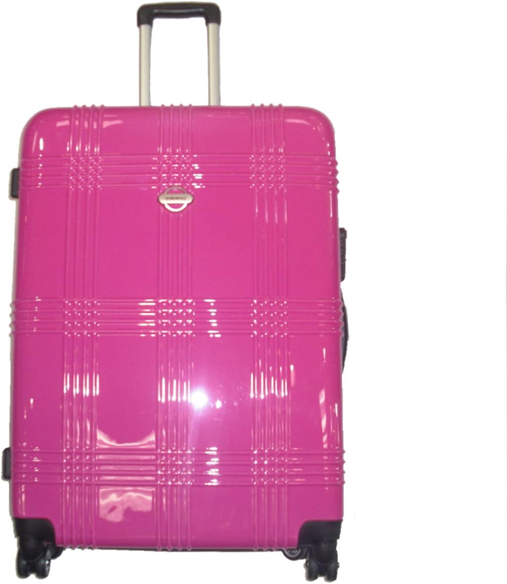 Transworld Luggage 29" Expandable Hardside Spinner in Pink