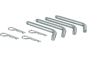 CURT 16902 Replacement 1/2-Inch Stainless Steel 5th Wheel Pin and Clip