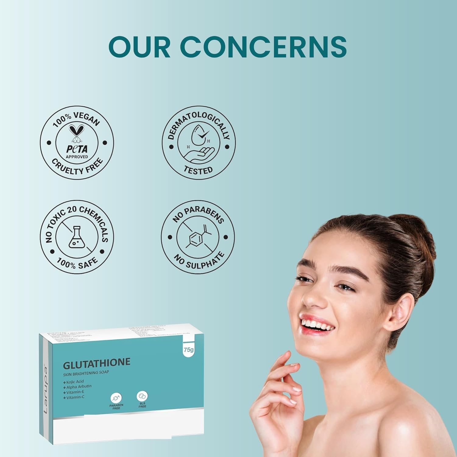 kojic acid vitamin c glutathione soap 𝐁𝐞𝐚𝐮𝐭𝐲 𝐒𝐞𝐞𝐤𝐞𝐫 𝐍𝐨.𝟏 𝐒𝐤𝐢𝐧 𝐋𝐢𝐠𝐡𝐭𝐞𝐧𝐢𝐧𝐠 𝐒𝐨𝐚𝐩  Reveal your most radiant skin with 𝐁𝐞𝐚𝐮𝐭𝐲 𝐒𝐞𝐞𝐤𝐞𝐫 𝐍𝐨.𝟏  𝐒𝐤𝐢𝐧 𝐋𝐢𝐠𝐡𝐭𝐞𝐧𝐢𝐧𝐠 𝐒𝐨𝐚𝐩, a luxurious blend of Kojic Acid,  Glutathione, Collagen, Retinol, and main image 0