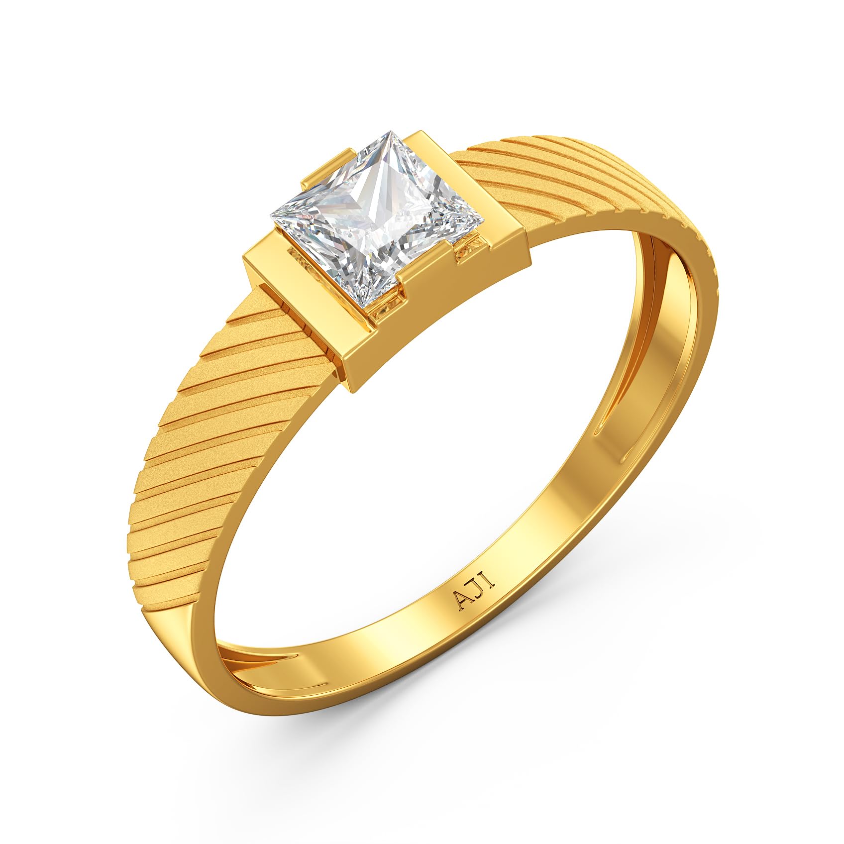 22KT 916 Purity Pinnacle Men Gold Ring for Men-image-44