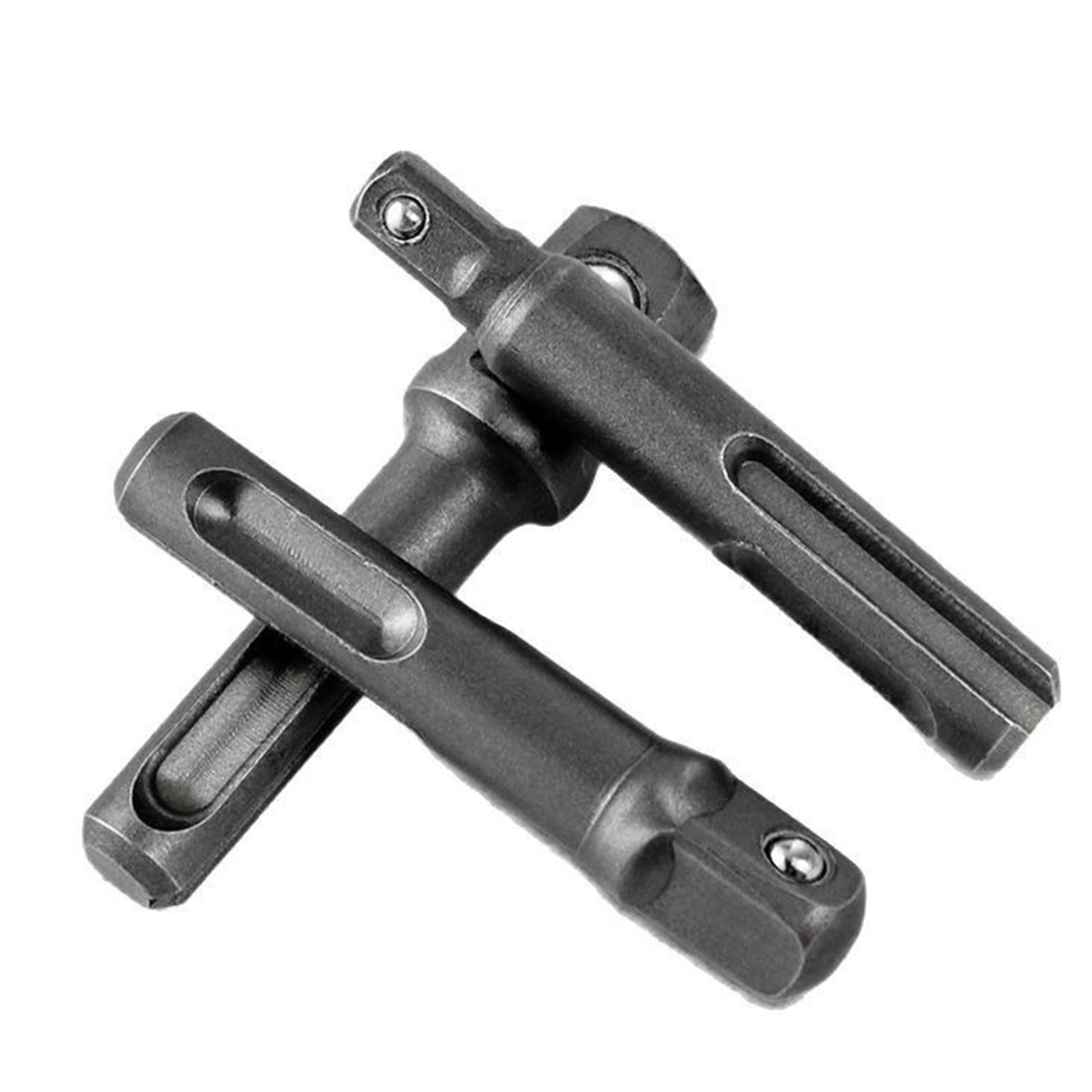 3Pcs Professional Hammer Drill Converter Bit Adapters Secure Multipurpose Accessories Drill Bit Adaptors