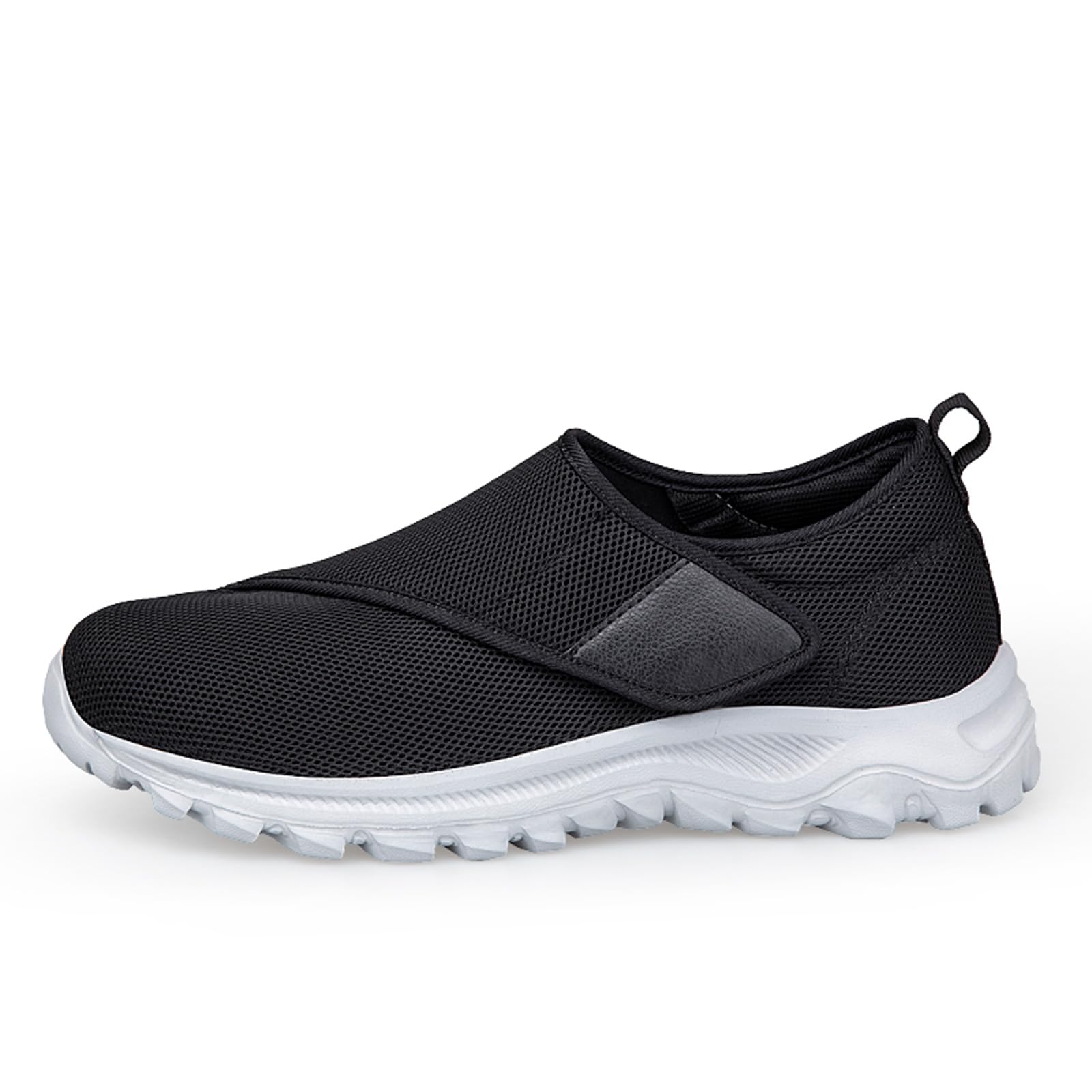Zapatos para diabéticos para hombre y mujer, extra anchos, ajustables, cómodos, ultraligeros, antideslizantes, con velcro, talla 36-45