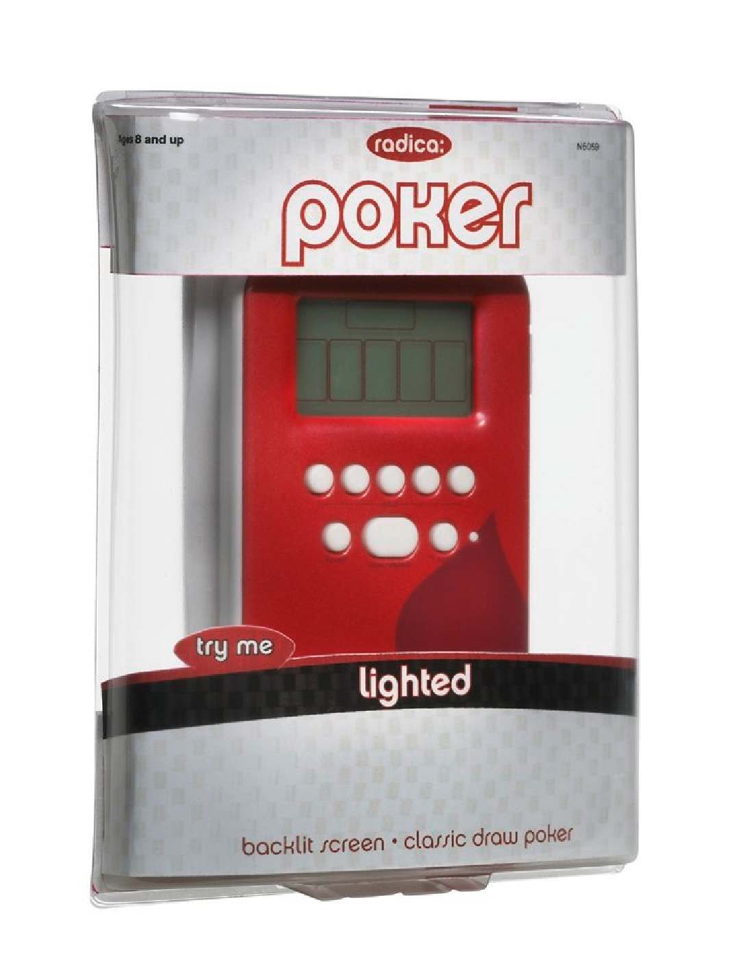 Radica Lighted Poker - Red
