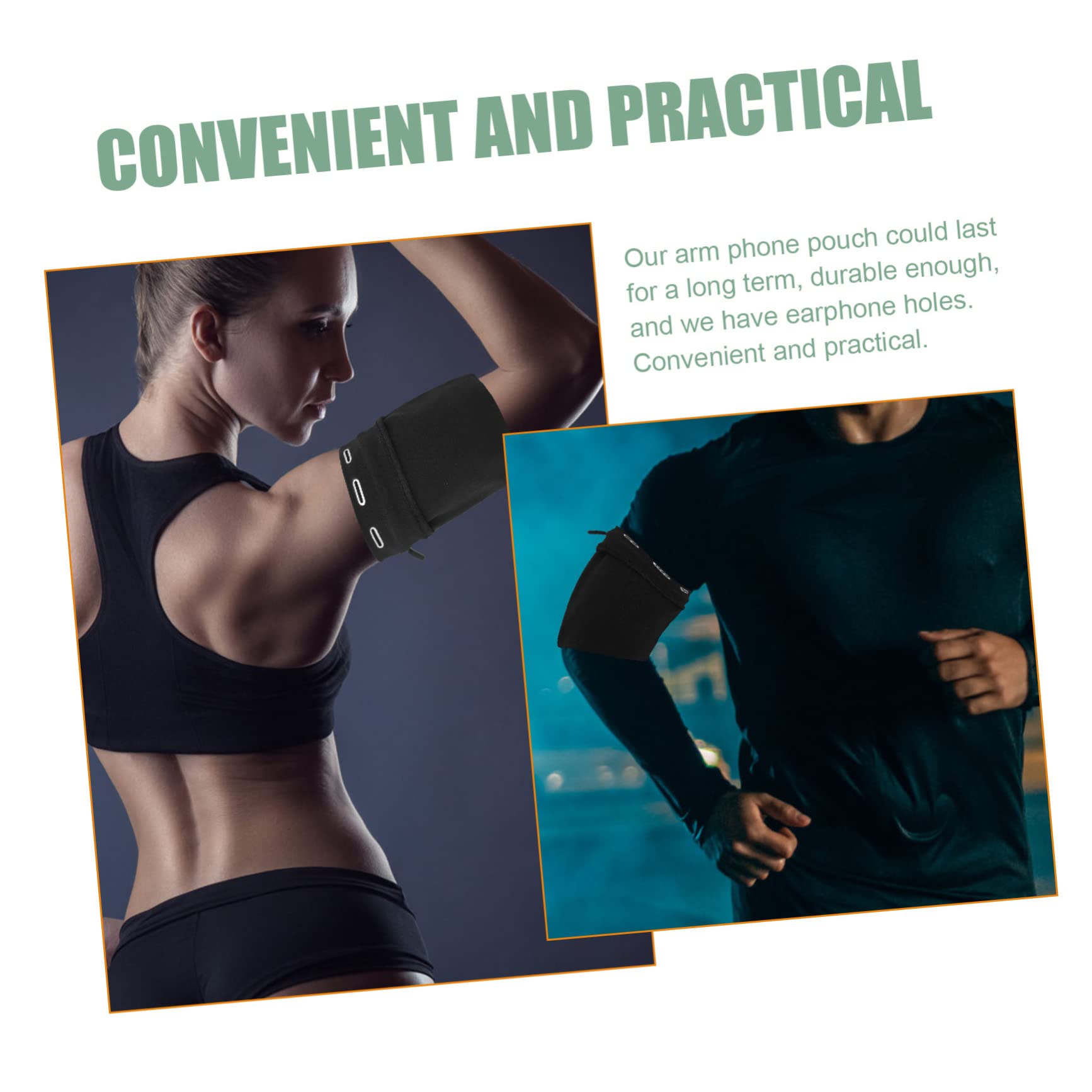 Angoily 5stücke Sportliches Handy-Armband wasserdichte Arm-Tasche Für Joggen Und Fitness Geeignet Für Smartphones Für Outdoor-aktivitäten Und