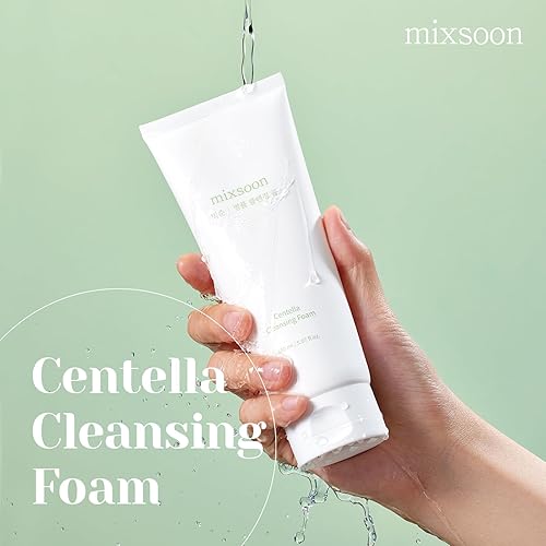 Miniatura 2 de mixsoon Centella Cleansing Foam 5.07 fl oz 5.1 fl oz  Espuma limpiadora de pH bajo para calmar e hidratar  libre de crueldad