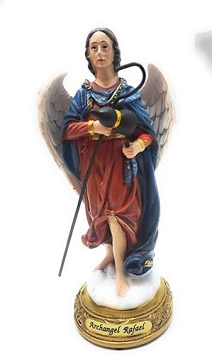 Miniatura 6 de Juego de estatuas de arcángel  Juego de 7, 8 pulgadas  El juego incluye las 7, San Miguel, San Rafael, San Gabriel, San Uriel, San Jofiel, San