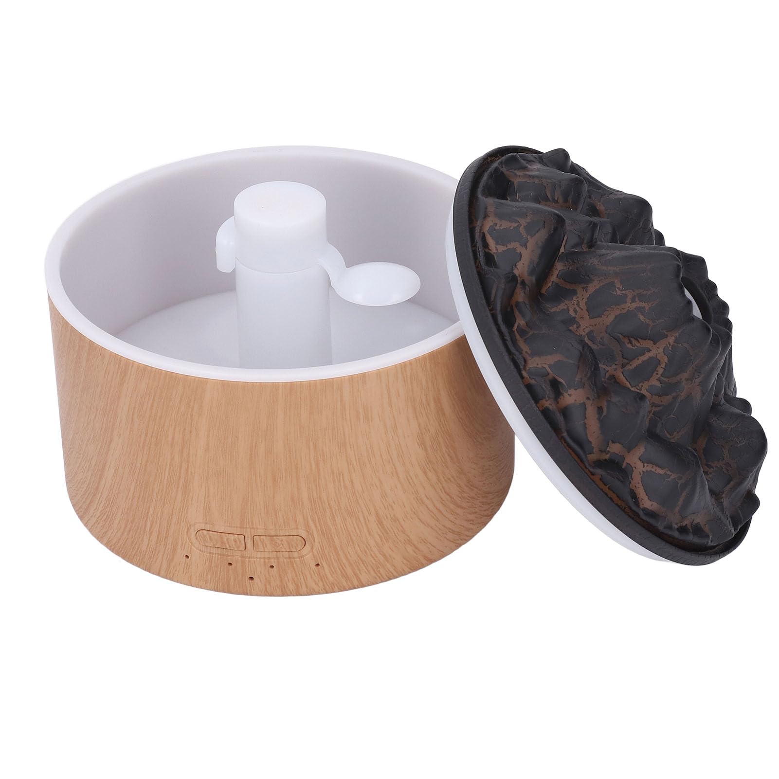 Humidificateur diffuseur de lumière LED volcanique grand réservoir avec télécommande
