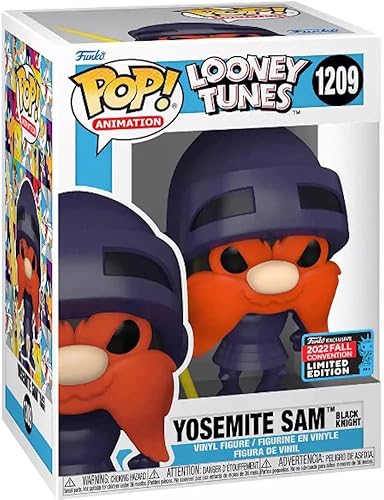 Miniatura 2 de Funko Looney Tunes Yosemite Sam como Black Knight #1209 Convention Exclusive